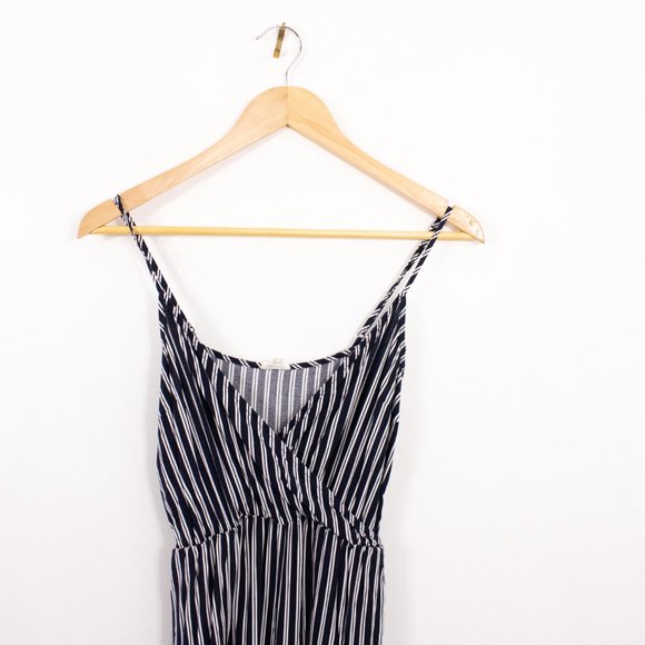 *Garage Navy & White Striped Jumpsuit - Picture 7 of 8